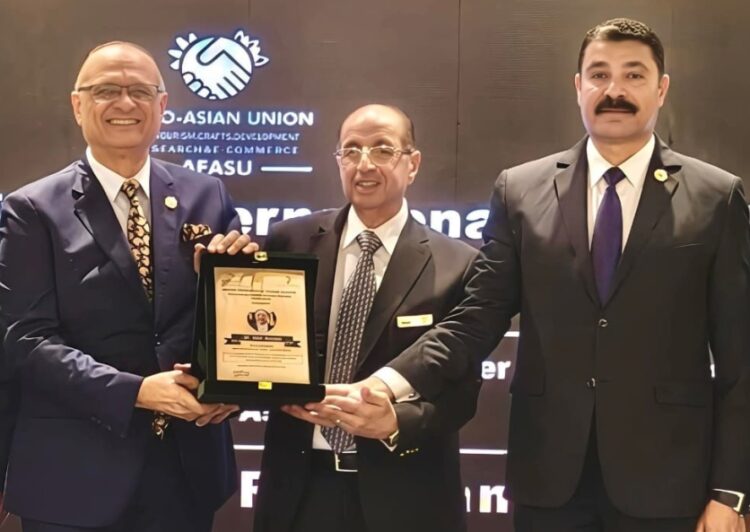 Mr. Samir Roshwan Crowned with AFASU Golden Award as Best Five-Star Hotel General Manager - TRAVELINDEX